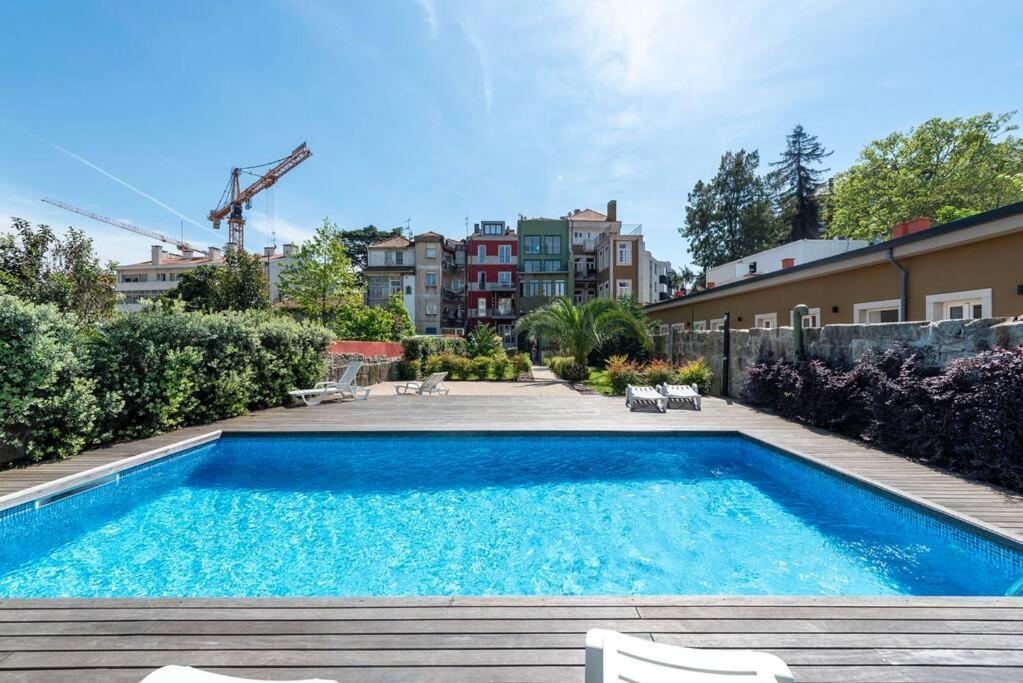Chic Porto Hideaway: Pool & Garden Apartment Exterior foto