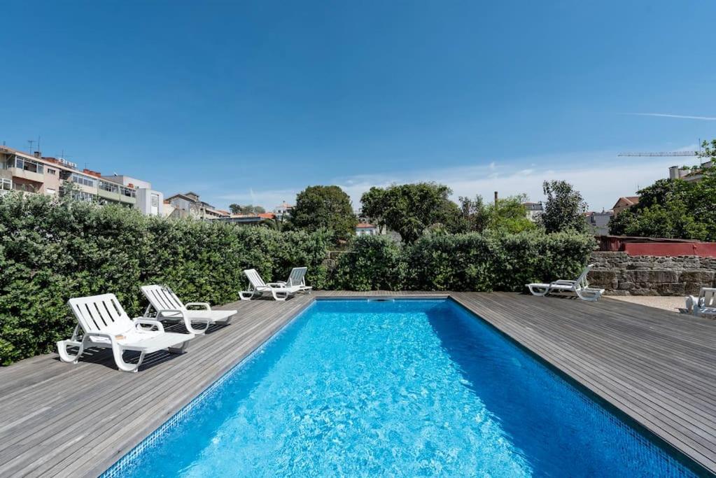 Chic Porto Hideaway: Pool & Garden Apartment Exterior foto